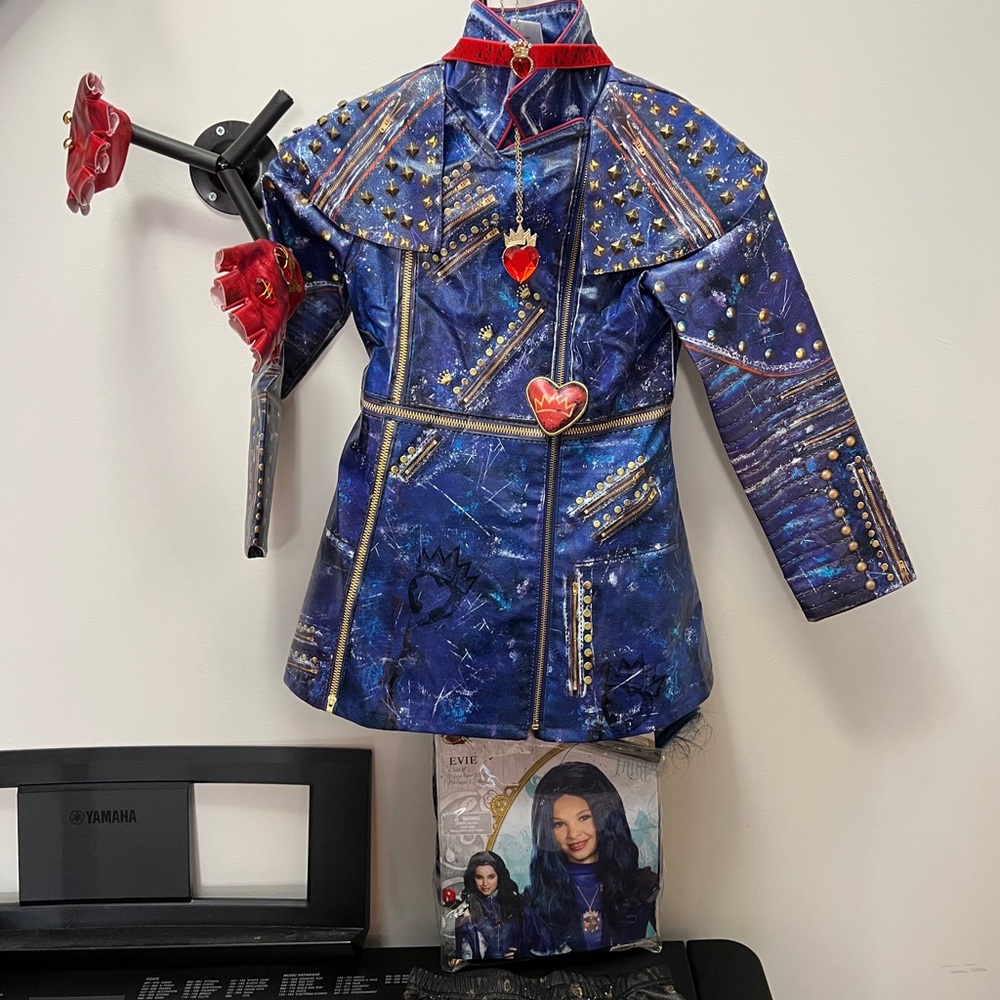 Evie from Descendants full kids costume